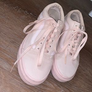 Peach Blush Vans